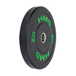 HMS BUMPER GREEN Olympic Plate 10 kg fekete 17-61-026