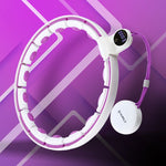 HMS HHM17 HULA HOP WHITE/VIOLET WITH MAGNETS AND WEIGHT + COUNTER fehér 17-44-588