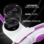 HMS HHM17 HULA HOP WHITE/VIOLET WITH MAGNETS AND WEIGHT + COUNTER fehér 17-44-588