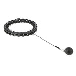 HMS HHW01 hula hoop with studs and weight, black fekete kiegészítő 17-44-521