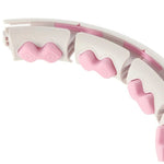 HMS HHW06 hula hoop with studs, weight and counter, pink rózsaszín 17-44-561