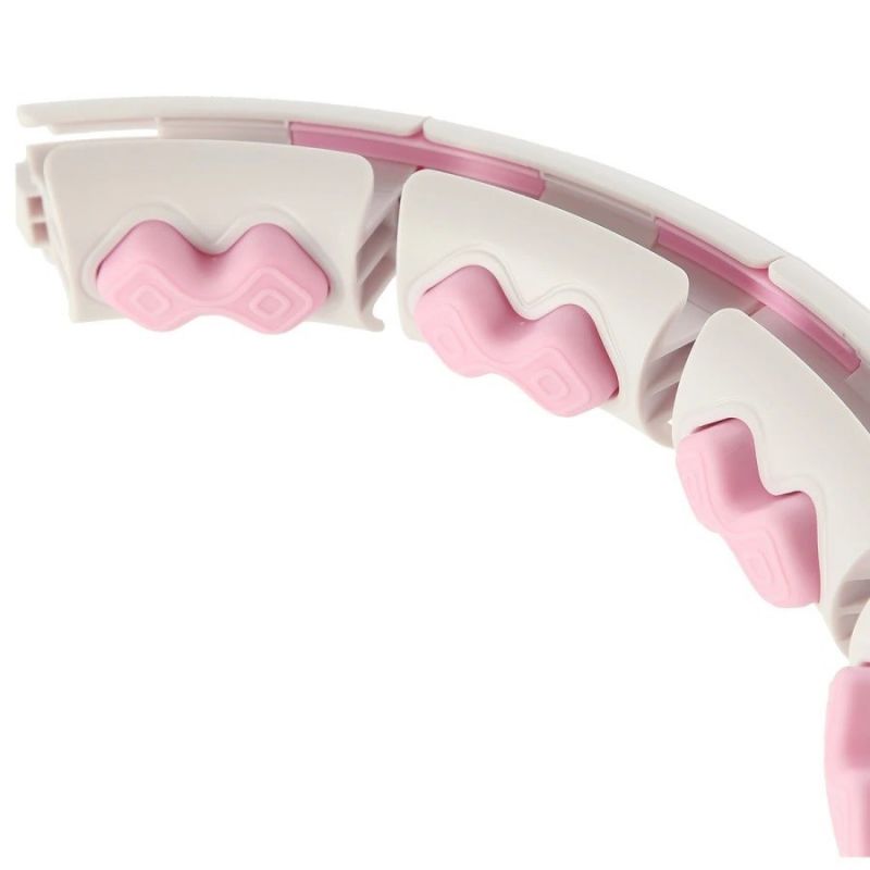 HMS HHW06 hula hoop with studs, weight and counter, pink rózsaszín 17-44-561
