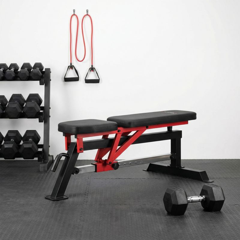 HMS L5166 Semi Commercial Adjustable Exercise Bench edzőfelszerelés 17-53-304