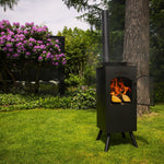 Inny BonFeu BonCarré garden fireplace rusty unisex Dzseki 3503R