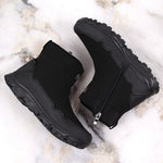 Inny DK Jr Waterproof Insulated Snow Boots, Black Cipő, gyerek DK58A