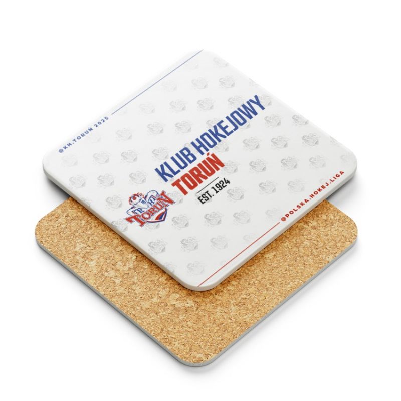 Inny Fan mug with coaster KHT Toruń Kiegészítő piros SREBKHT-KUBP