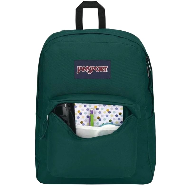 JanSport Superbreak Backpack Green zöld hátizsák EK0A5BAG5J4