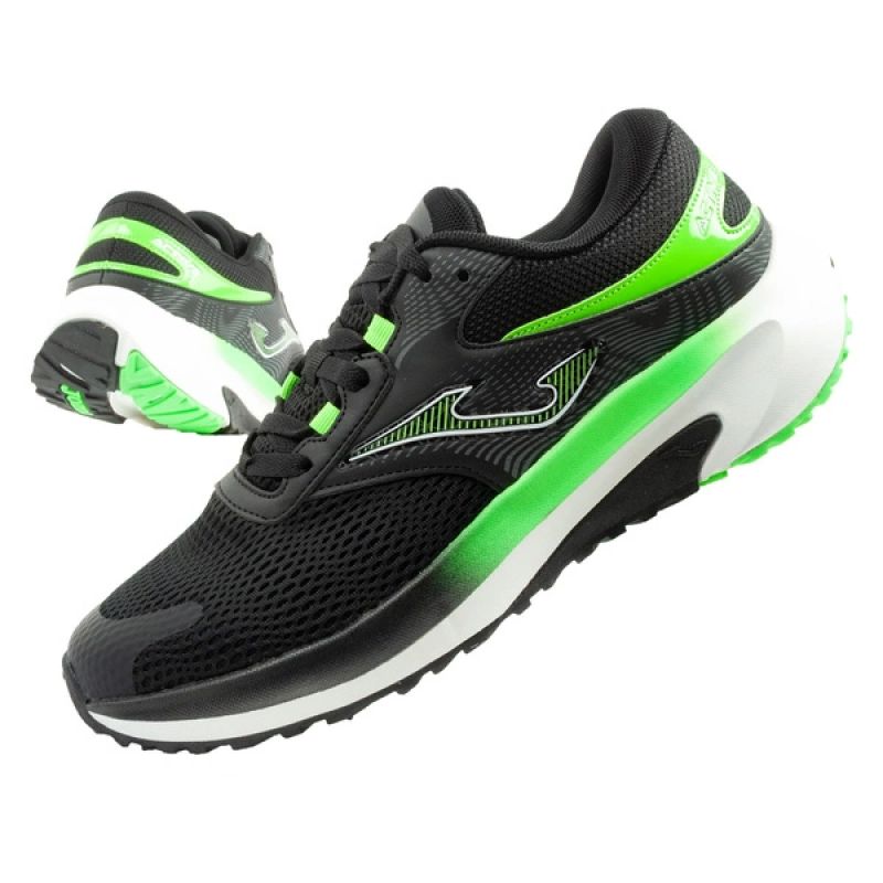 Joma Active men's running comfortable, durable, black, green, white Cipő férfi RACTIW2531