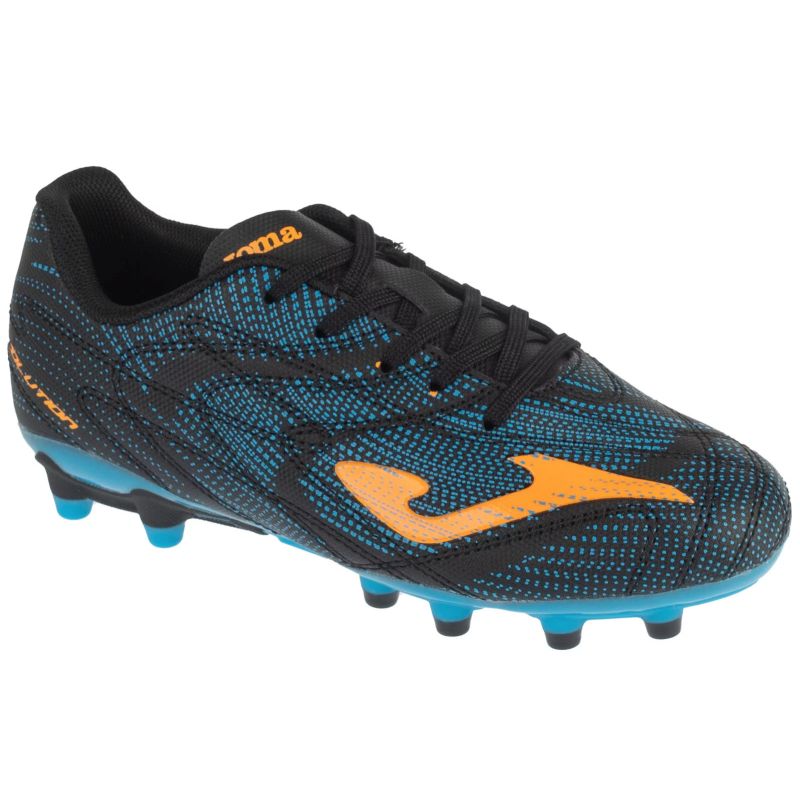 Joma Evolution Jr 2601 FG Black fekete gyerek focicipő EVJS2601FG