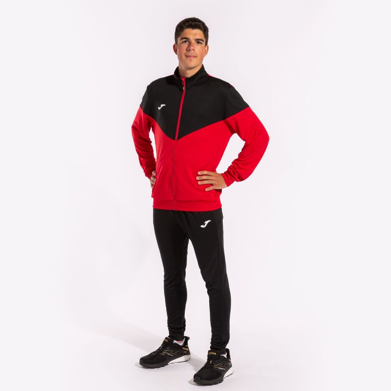 Joma Oxford sports tracksuit red and black 102747.601 edzőruha - Sportmania.hu