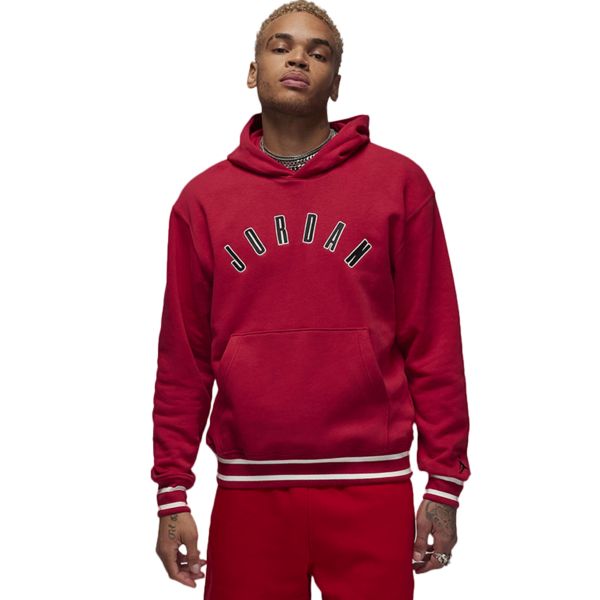 Jordan Flight MVP Hood piros férfi pulóver