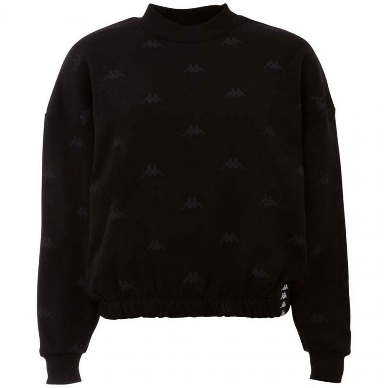 Kappa Ignara Sweatshirt W fekete női pulóver 30909119-4006