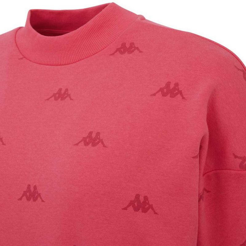 Kappa Ignara Sweatshirt W rózsaszín női pulóver 30909118-2120