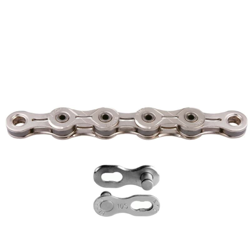 KMC Chain X10 SL 114 Links Silver Box szürke kerékpár alkatrész