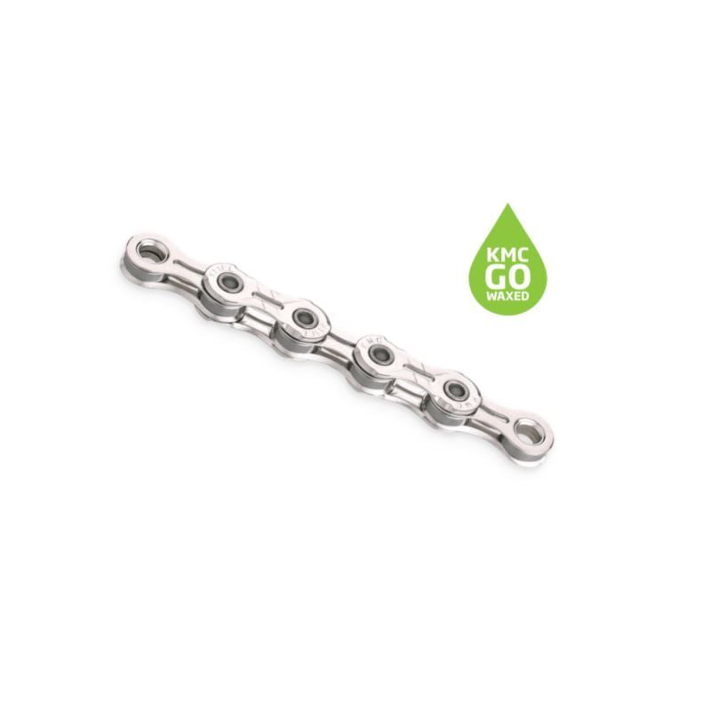 KMC Chain X11 EL 118 links silver box wax szürke kerékpár alkatrész