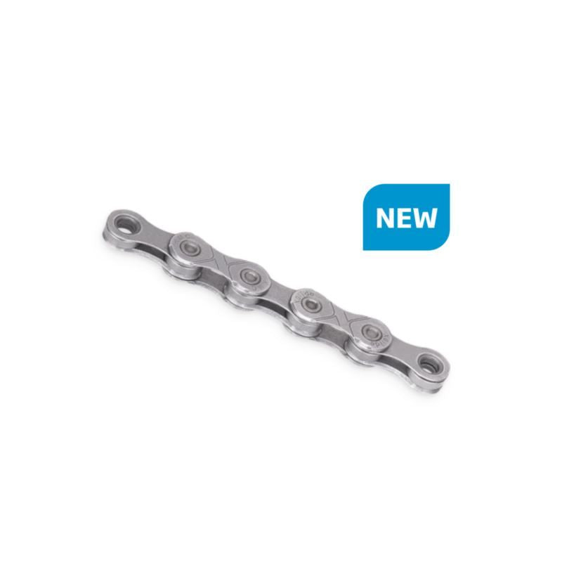 KMC CUES Chain 126 Links X-Glide EPT Silver Box szürke kerékpár alkatrész