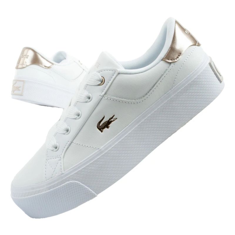 Lacoste women's sports Ziane Platform 126 sneakers fashionable fehér női utcai cipő