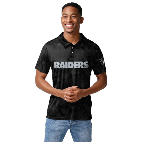 Foco Las Vegas Raiders Floral Wordmark galléros Póló - Sportmania.hu