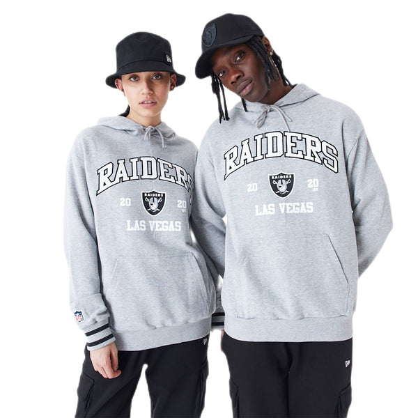 New Era Las Vegas Raiders NFL Grey Oversized pulóver