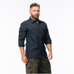 Magnum Defender szürke férfi póló 92800499780