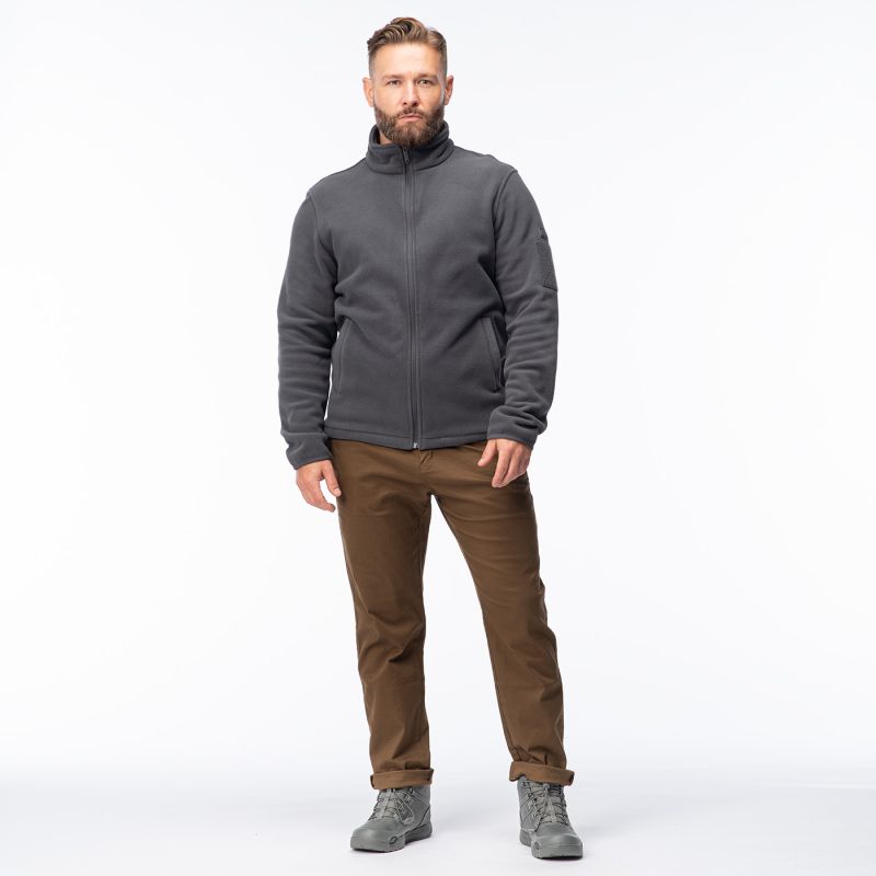 Magnum Essential Fleece Sweatshirt szürke férfi pulóver