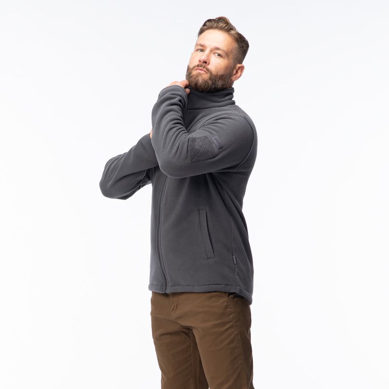 Magnum Essential Fleece Sweatshirt szürke férfi pulóver