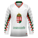 Magyarország hosszú ujjú szurkolói mez, fehér - Sportmania.hu
