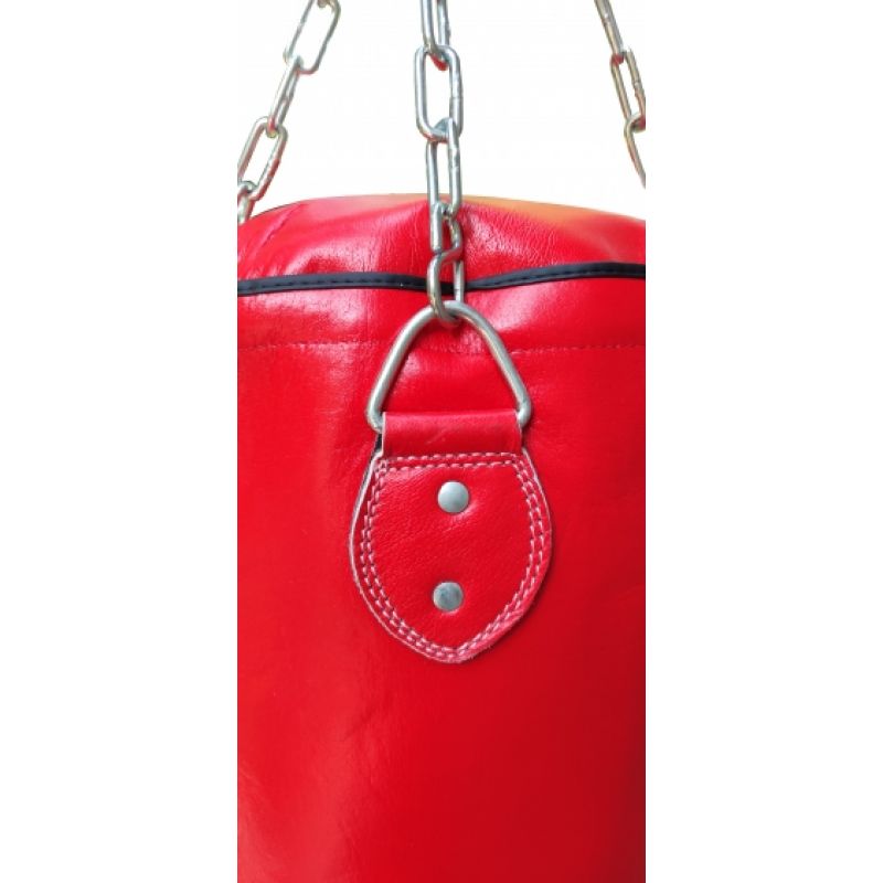MASTERS FIGHT EQUIPMENT Leather punching bag 150/35 cm full WWS-STAR-1 NEW kék edzőfelszerelés 0442-STAR-102