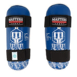 MASTERS FIGHT EQUIPMENT MASTERS NA-FIGHT shin guards (WAKO APPROVED) piros védőfelszerelés 03526-02M