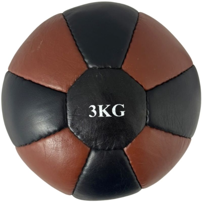 MASTERS FIGHT EQUIPMENT Natural Leather Medicine MASTERS PL-NATURAL 5 kg labda 14559-NAT-2KG