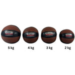 MASTERS FIGHT EQUIPMENT Natural Leather Medicine MASTERS PL-NATURAL 5 kg labda 14559-NAT-2KG