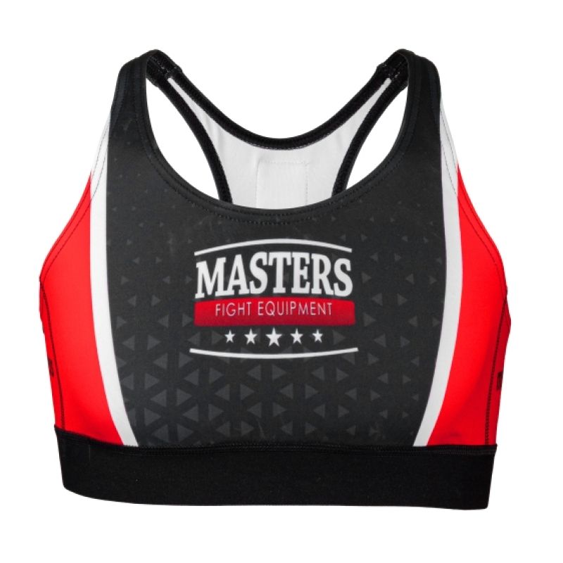 MASTERS FIGHT EQUIPMENT Women's MASTERS "COMBAT" (WAKO APPROVED) női crop top 04224-M