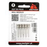 Meteor 8mm Ball Needles szürke tű