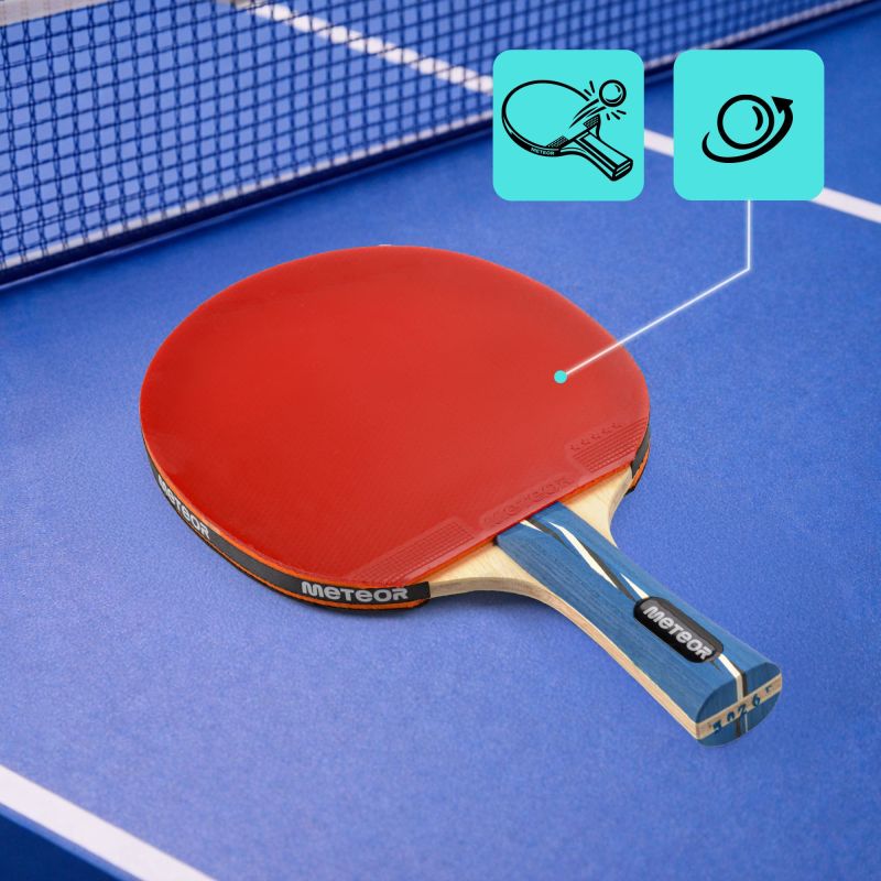 Meteor Je T Stream Table Tennis Racket***** uniw teniszütő