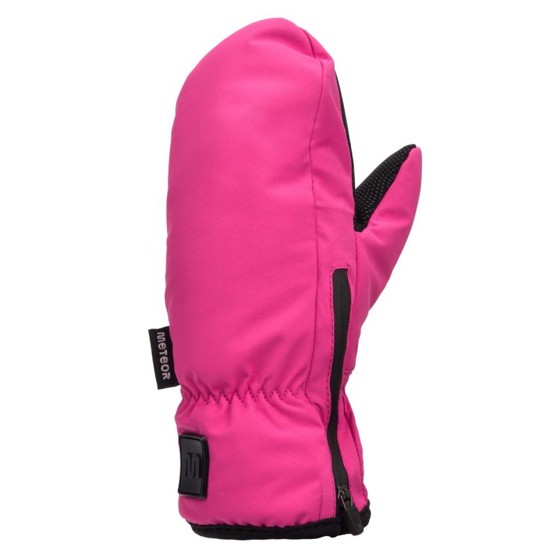 Meteor Juna XS Winter Gloves Pink/Black rózsaszín kesztyű 17719