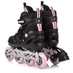 Meteor M 34-37 Urbo Roller Skates Black/ rózsaszín görkorcsolya