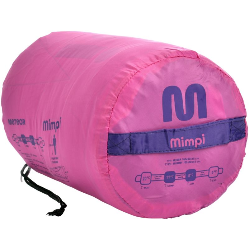 Meteor Mimpi Jr Sleeping Bag lila gyerek hálózsák 16941