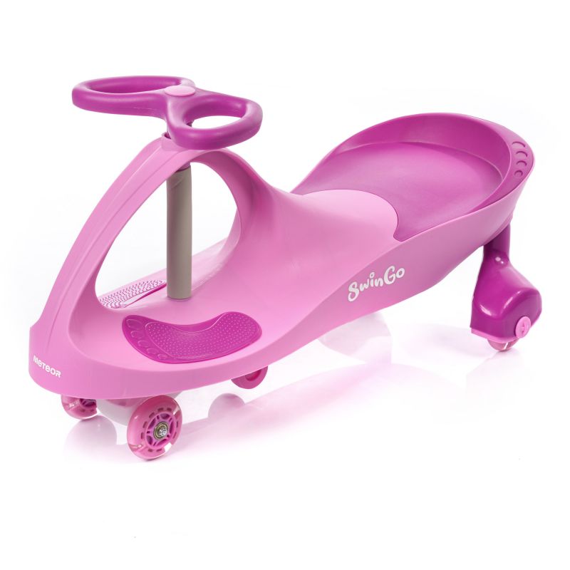 Meteor Swingo Gravity Ride-On rózsaszín