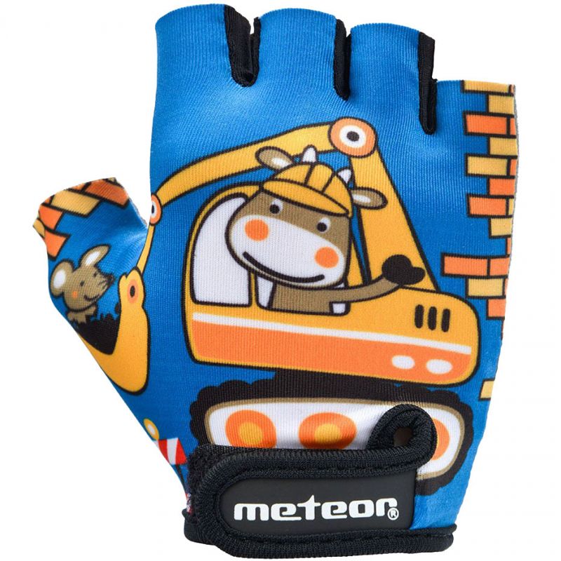 Meteor Teddy Builder Junior Cycling Gloves színes gyerek Kerékpáros kesztyű