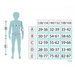 Meteor Thermoactive underwear 140/152 Jr fekete gyerek termoaktív ruha 16681