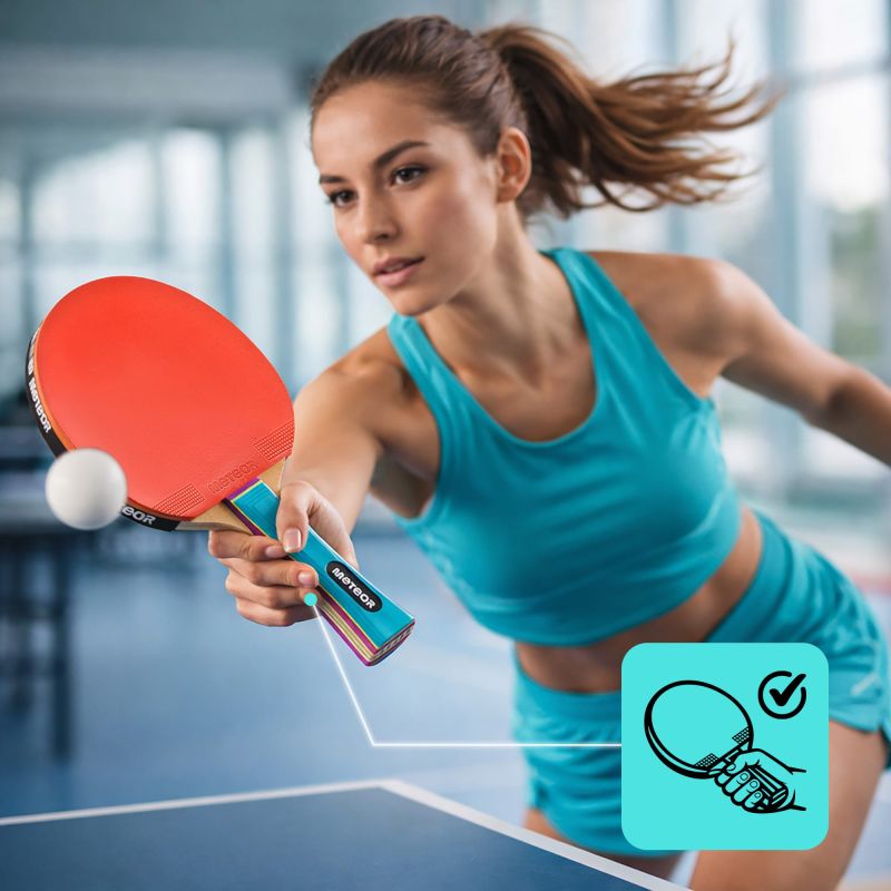 Meteor Zaphyr Table Tennis Racket uniw teniszütő