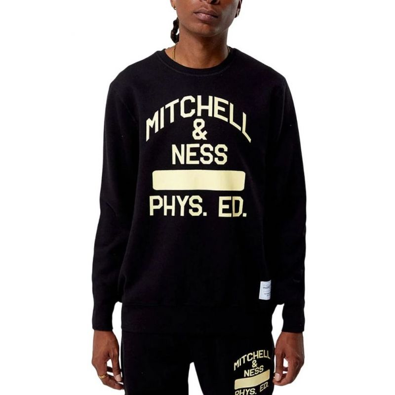 Mitchell & Ness Branded Fashion Graphic Crew M FCPO5532-MNNYYPPPBLCK sweatshirt - Sportmania.hu