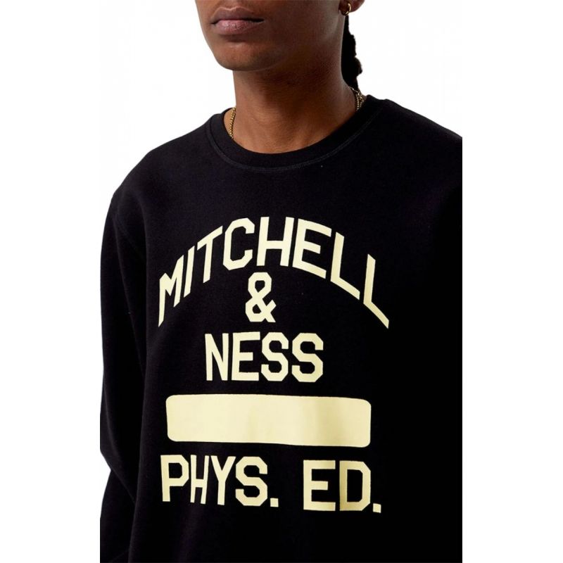 Mitchell &amp; Ness Branded Fashion Graphic Crew M FCPO5532-MNNYYPPPBLCK sweatshirt