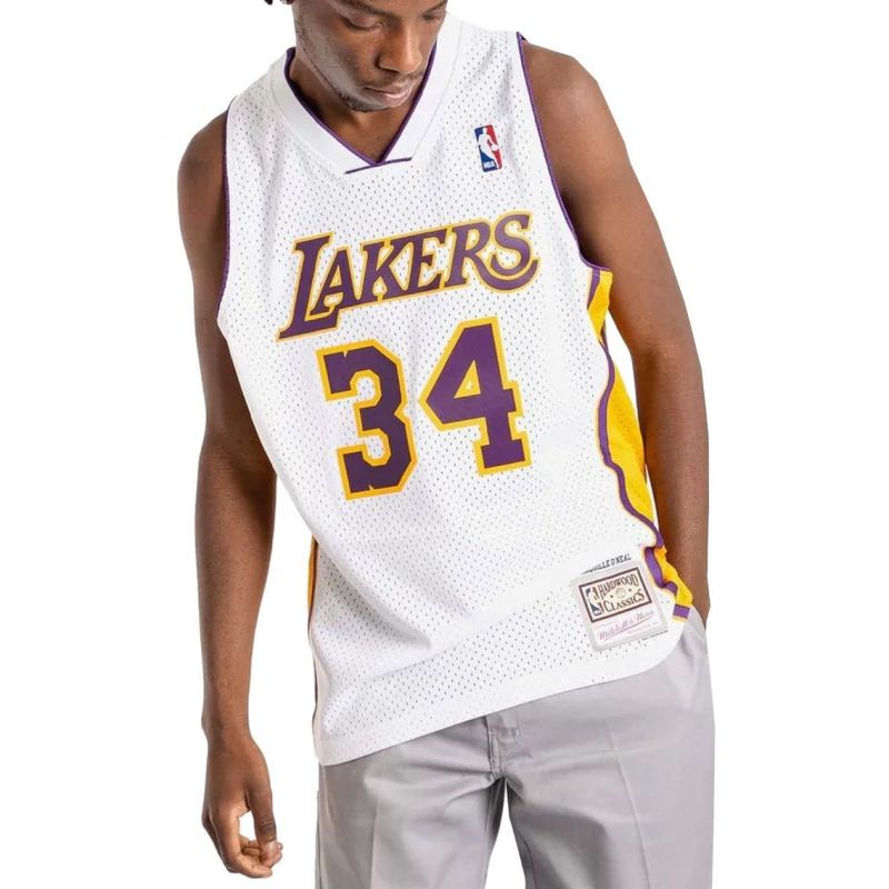 Mitchell & Ness Los Angeles Lakers NBA Shaquille O&#39;Neal T-shirt M SMJY4442-LAL02SONWHIT - Sportmania.hu