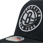Mitchell & Ness NBA Brooklyn Nets NBA Team Ground 2.0 Stretch Snapback Nets Cap HHSS3257-BNEYYPPPBLCK - Sportmania.hu