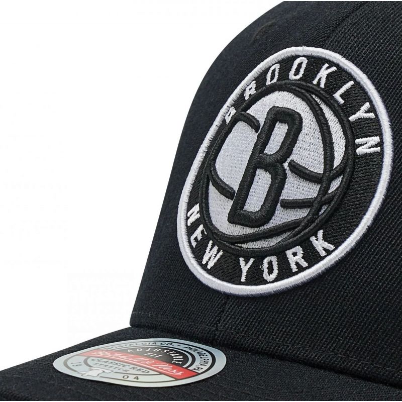Mitchell & Ness NBA Brooklyn Nets NBA Team Ground 2.0 Stretch Snapback Nets Cap HHSS3257-BNEYYPPPBLCK - Sportmania.hu
