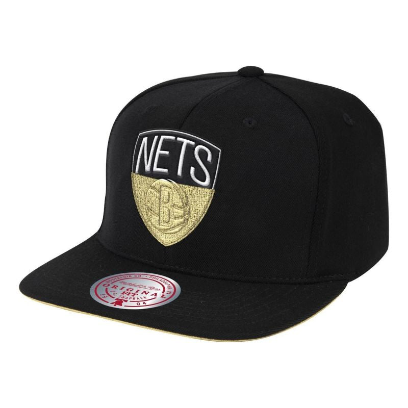 Mitchell & Ness NBA Brooklyn Nets Snapback Cap - uniwersalny baseball sapka 6HSSMM19489-BNEBLCK