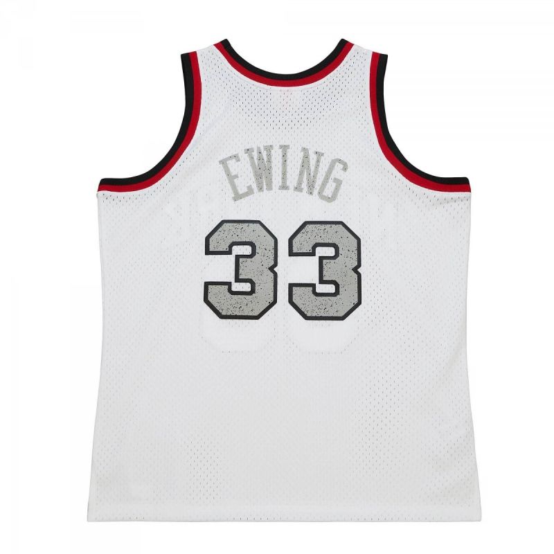 Mitchell & Ness NBA Cracked Cement Swingman Jersey Knicks 1991 Patrick Ewing M TFSM5934-NYK91PEWWHIT - Sportmania.hu