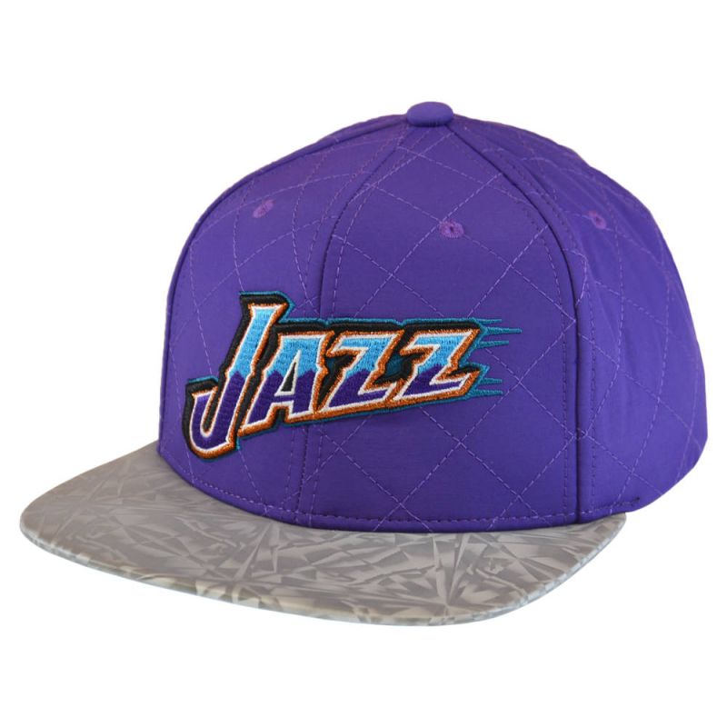 Mitchell & Ness NBA Diamond Base Snapback HWC Utah Jazz Cap - uniwersalny baseball sapka HHSS1213-UJAYYPPPPURP