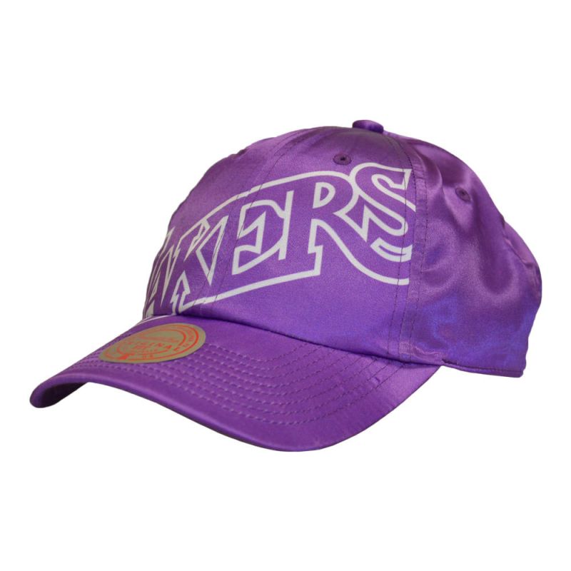 Mitchell & Ness NBA Los Angeles Lakers Snapback Cap - uniwersalny baseball sapka HLUX1095-LALYYPPPPURP